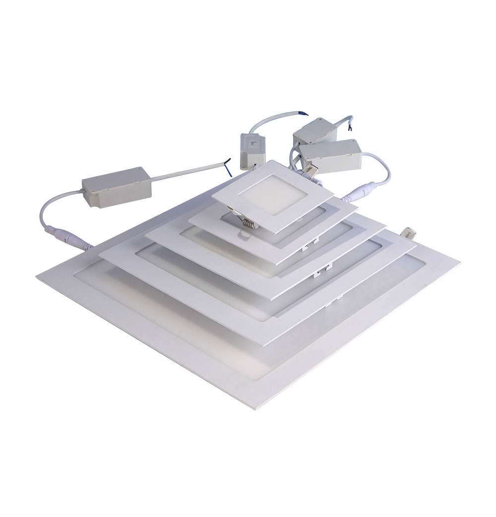 IP20 Aluminum Recessed Panel light
