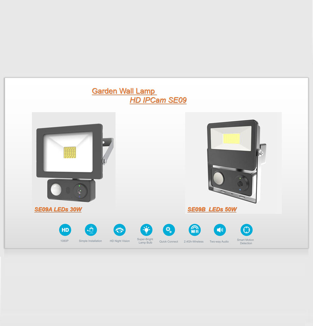 Seguridad de Reflector LED