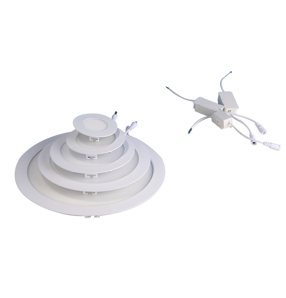 IP20 Aluminum Recessed Panel light